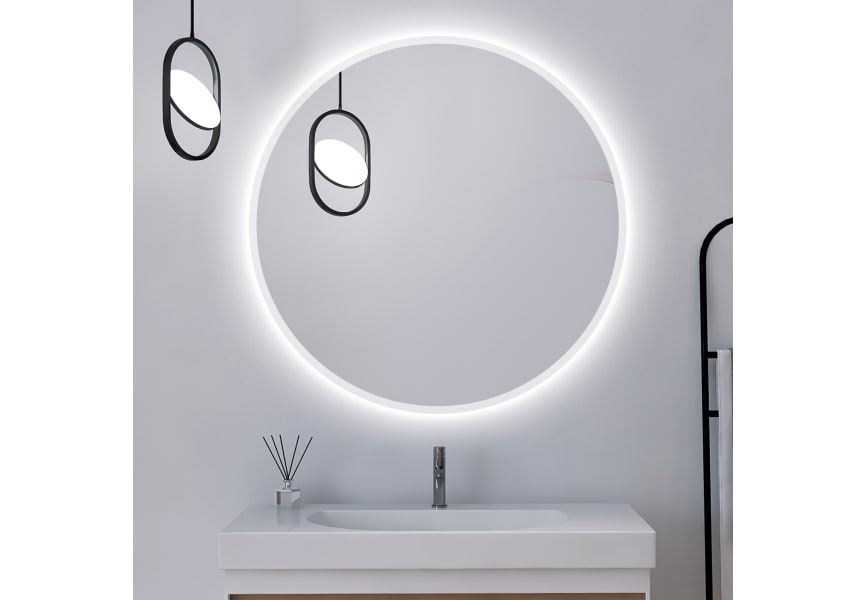 Espejo de baño con luz LED Bélgica Ledimex principal 1