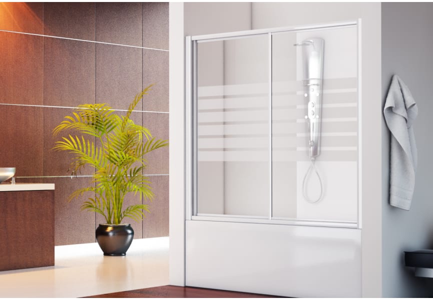 Mampara de bañera a medida Lucca Bruntec principal 0