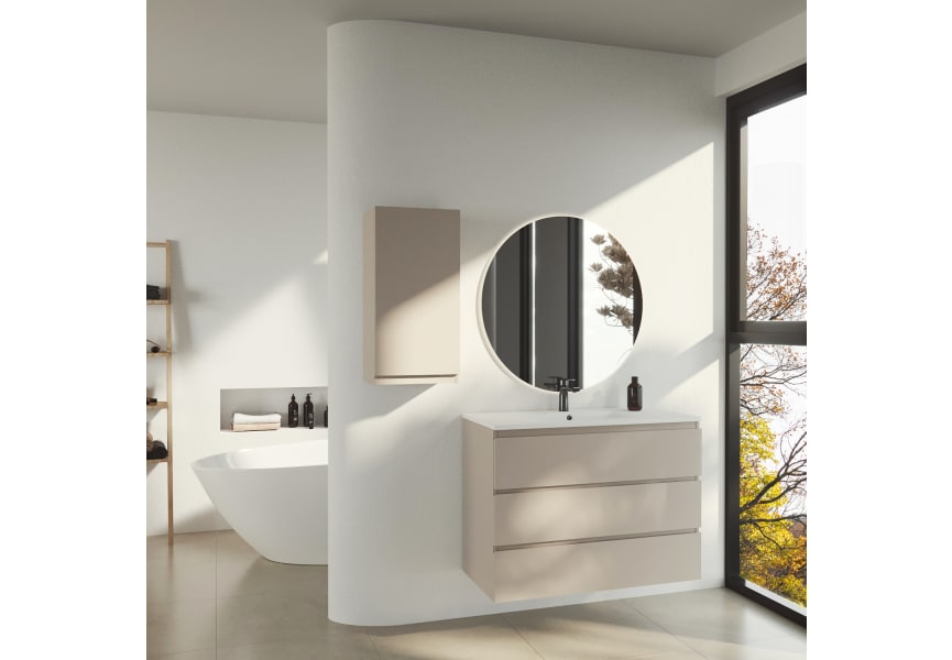 Mueble de baño lacado Vilma Bruntec principal 1