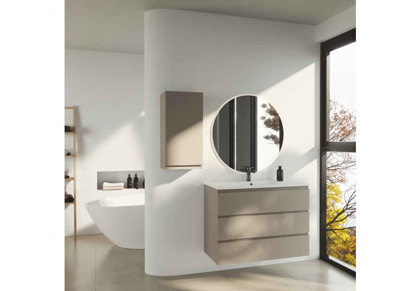 Mueble de baño lacado Vilma Bruntec principal 2