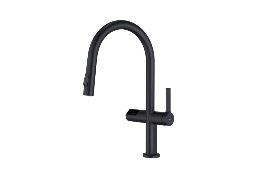 Grifo Cocina Extensible Negro 2 Funciones