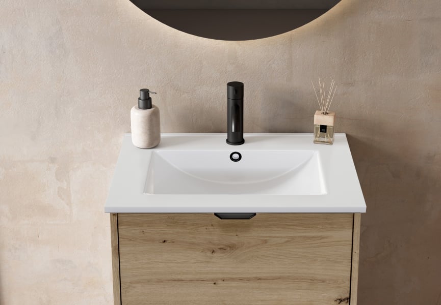 Conjunto mueble de baño fondo reducido 35.5 cm Midi Visobath principal 12