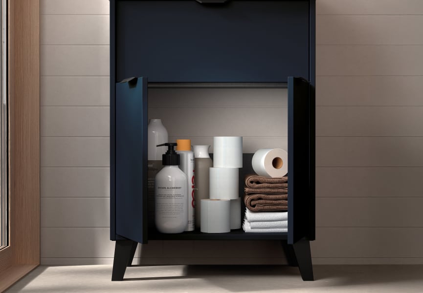 Conjunto mueble de baño fondo reducido 35.5 cm Midi Visobath detalle 13