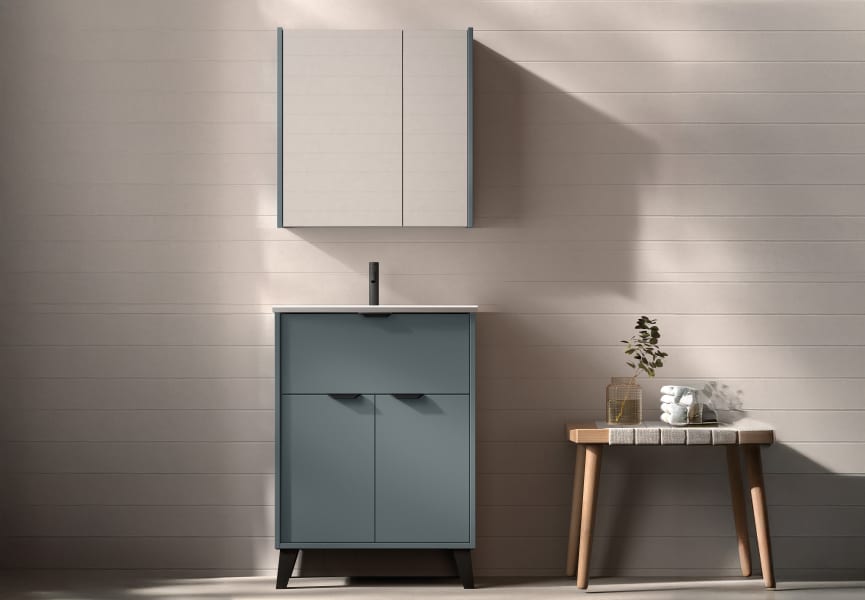 Conjunto mueble de baño fondo reducido 35.5 cm Midi Visobath principal 0