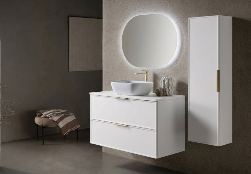 Conjunto mueble de baño Kubik Sanchis principal 1