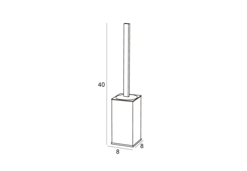 Escobillero de baño Yass Manillons Torrent croquis 3