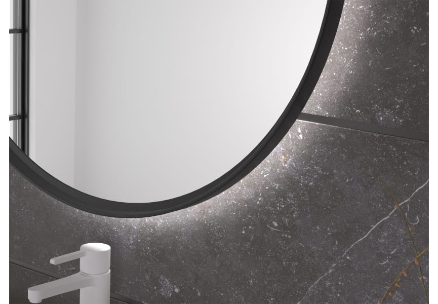 Espejo de baño con luz LED Bequia Eurobath detalle 4