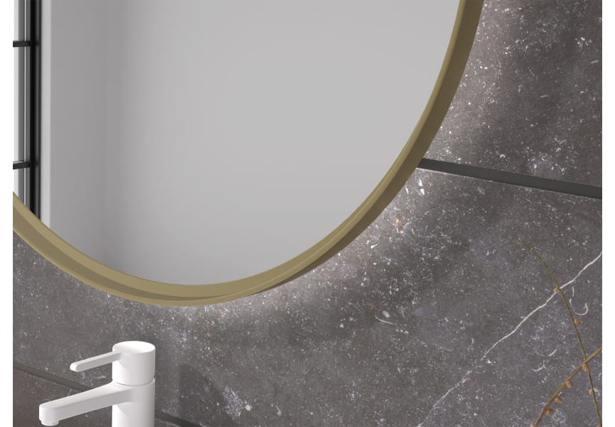 Espejo de baño con luz LED Bequia Eurobath detalle 5