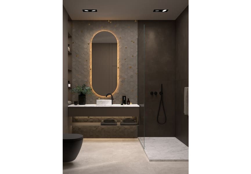 Espejo de baño con luz LED Borneo de Eurobath principal 5