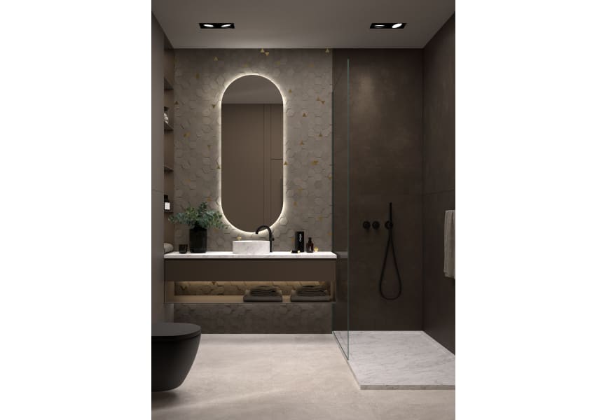 Espejo de baño con luz LED Borneo de Eurobath principal 4