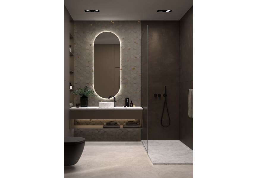 Espejo de baño con luz LED Borneo de Eurobath Principal 4