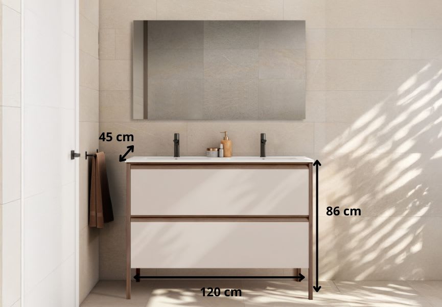 Mueble de baño Icon Viso croquis 27