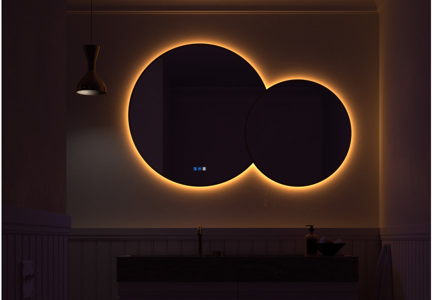 Espejo de baño con luz LED Solaris Bruntec principal 6