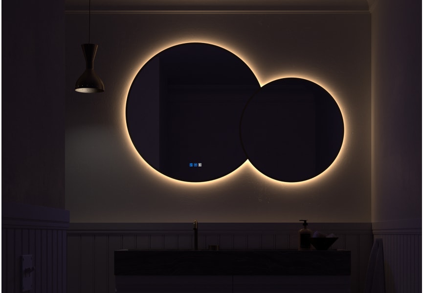 Espejo de baño con luz LED Solaris Bruntec principal 8
