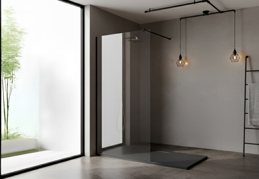 Mampara de ducha fija Moon principal 2