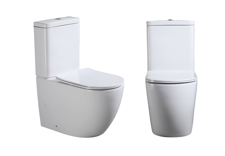 Pack inodoro + bidé Roundy Bruntec detalle 2