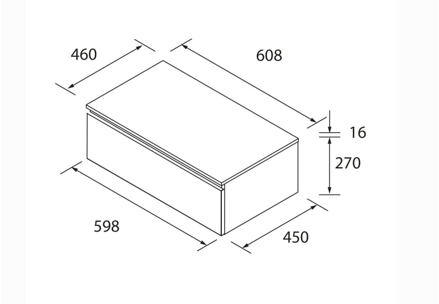 Cajonera Domus Salgar croquis 5