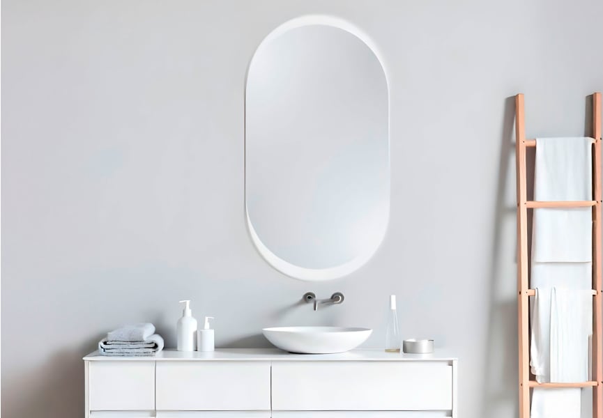 Espejo de baño con luz LED Pol Bruntec detalle 3