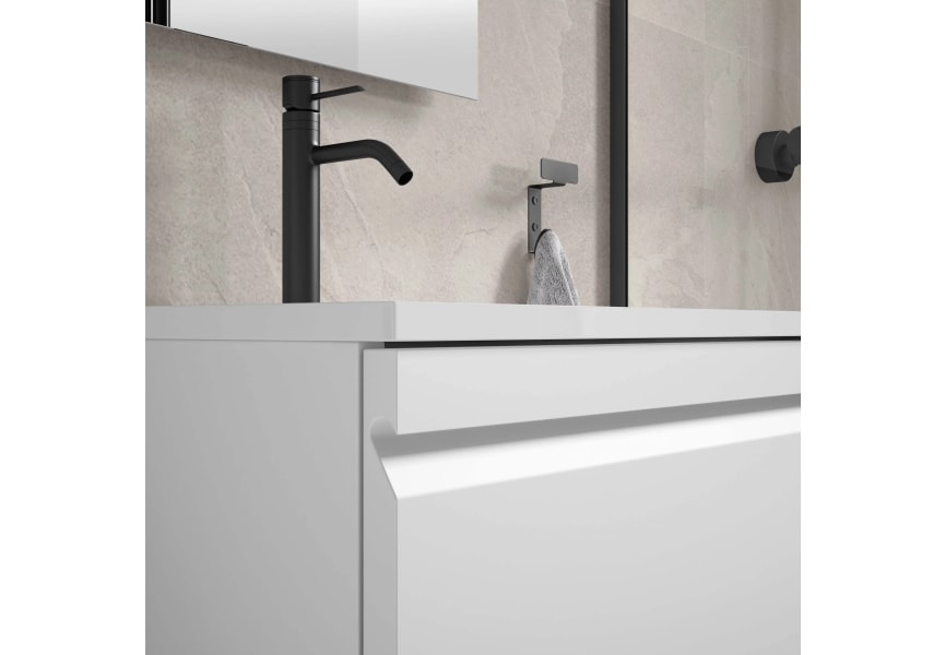 Conjunto mueble de baño fondo reducido 40 cm Lagos Visobath detalle 3