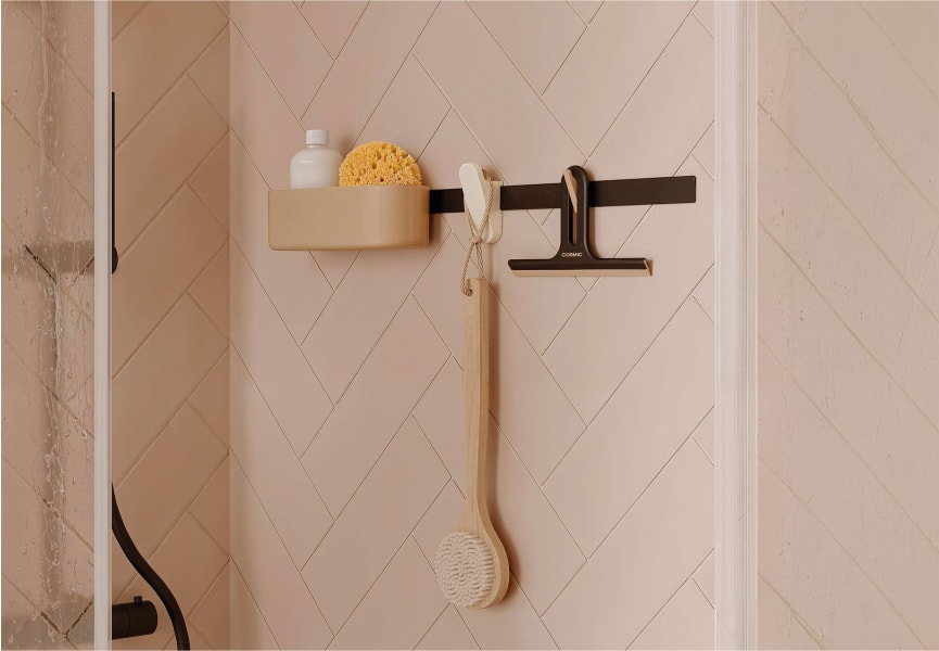 Set modular para ducha con guía de pared Alife de Cosmic principal 0