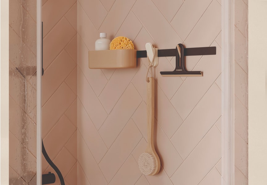 Set modular para ducha con guía de pared Alife de Cosmic principal 0