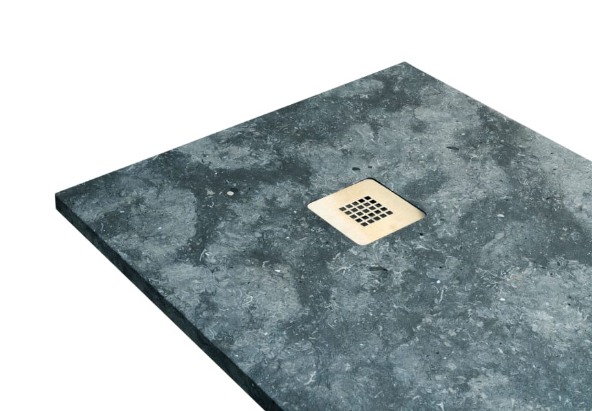 Plato de ducha Piedra Natural Atarfe Bruntec detalle 4