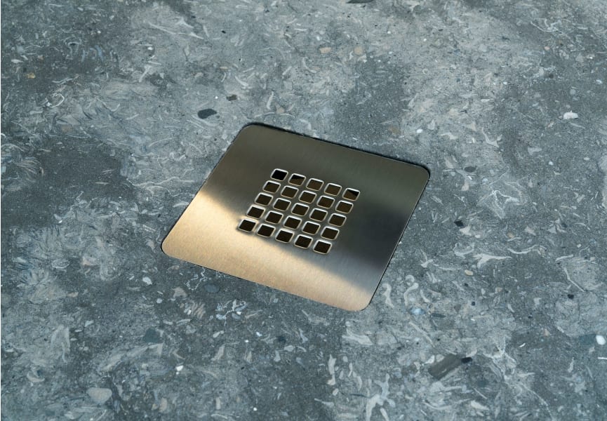Plato de ducha Piedra Natural Atarfe Bruntec detalle 2