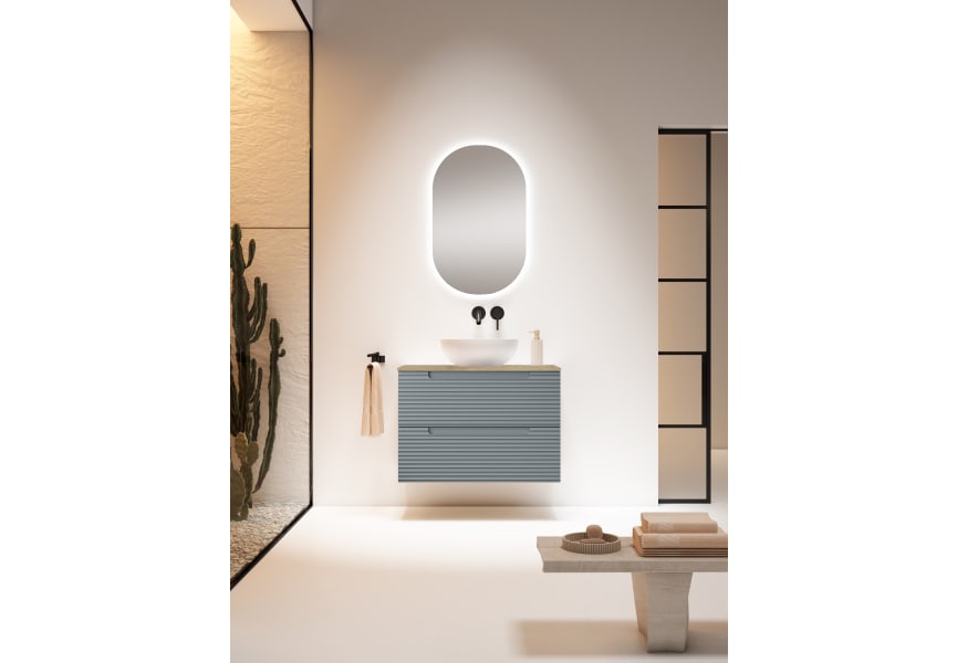 Mueble de baño con encimera hidrófuga Niágara Kyoto Visobath principal 1