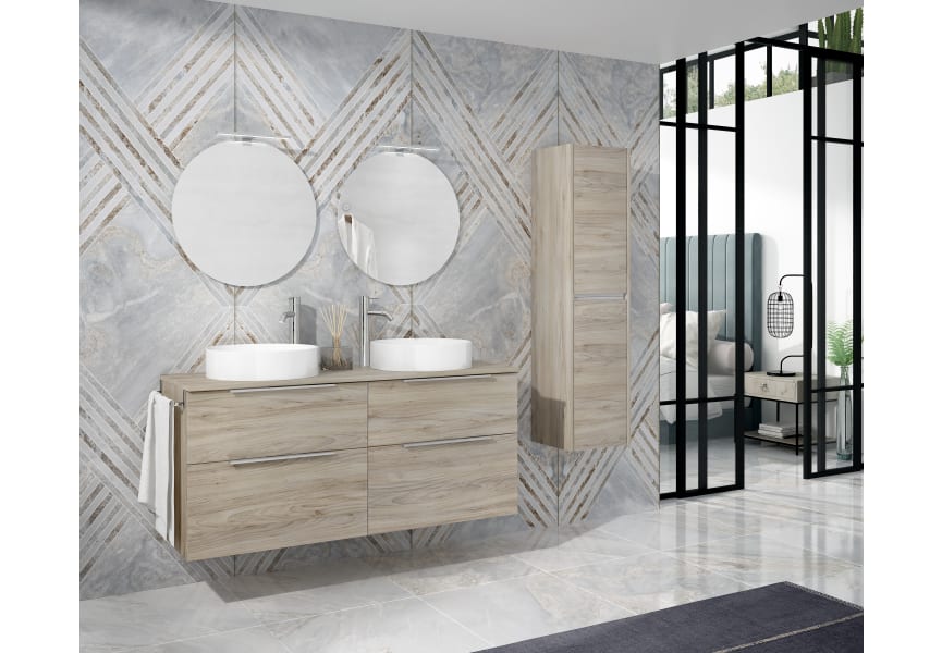 Mueble de baño LAMBDA 120 cm. Mueble con cajón y del fabricante COYCAMA