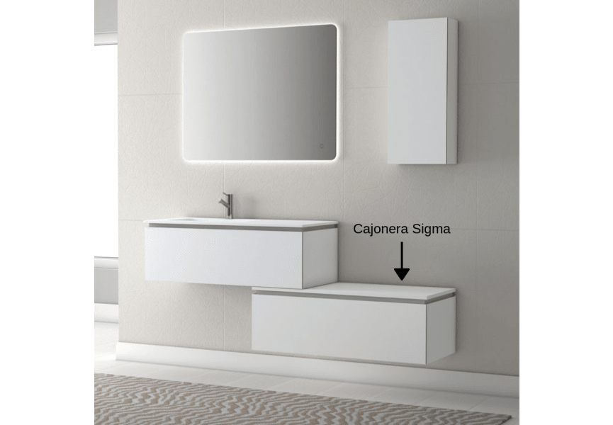 Mueble Auxiliar de Baño Sigma