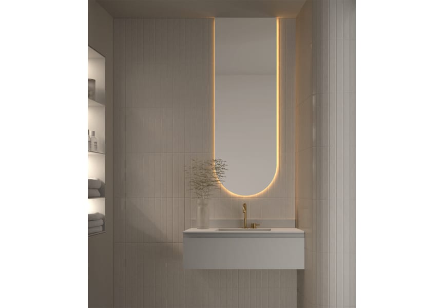 Espejo de baño con luz LED Mauricio de Eurobath principal 1