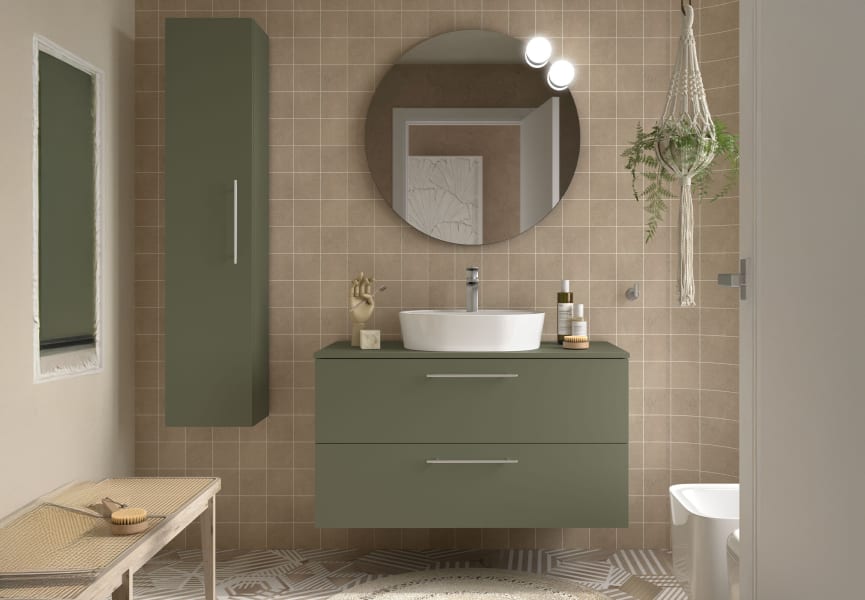 Mueble de baño con encimera Silane Salgar principal 1