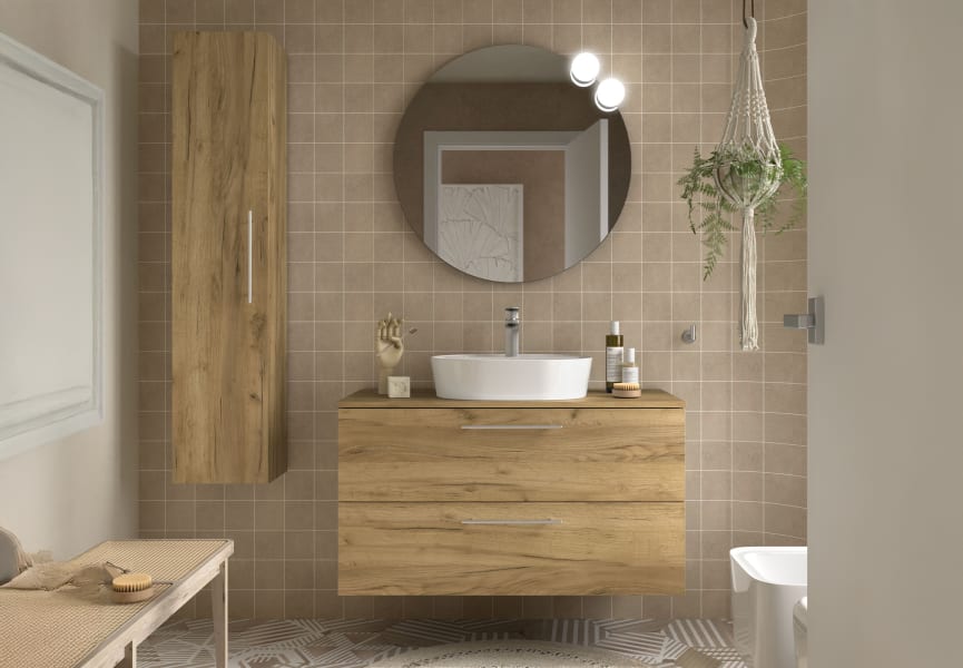 Mueble de baño con encimera Silane Salgar principal 3