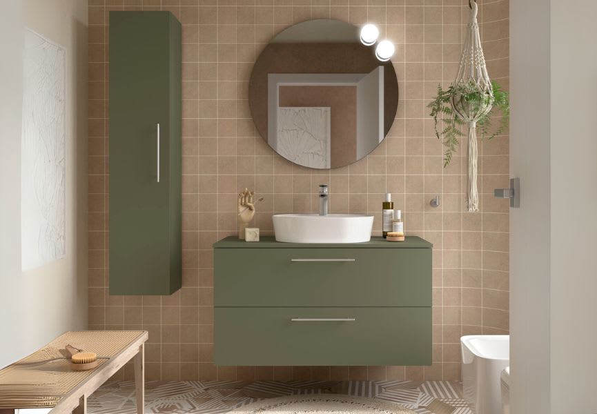 Mueble de baño con encimera Silane Salgar principal 1