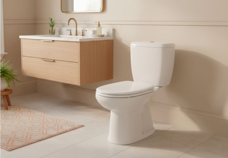 Inodoro completo Luxor Unisan Sanindusa ambiente 4