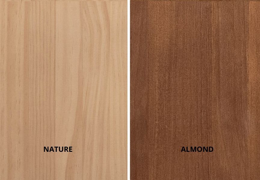 Conjunto de mueble de baño de madera maciza Alpes 17 Bruntec detalle 8