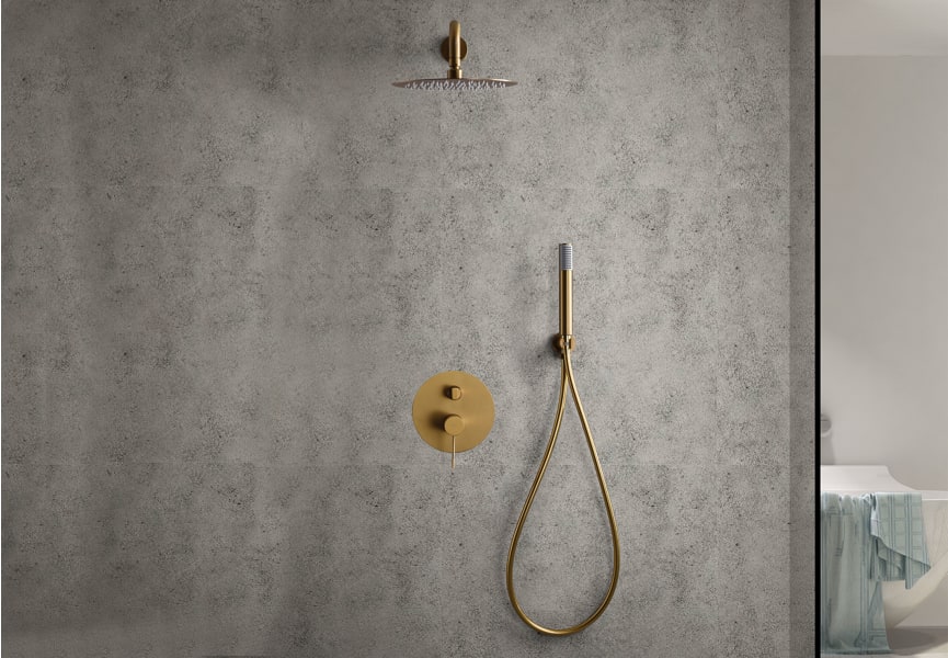Conjunto de ducha y baño empotrado Line Imex ambiente 20