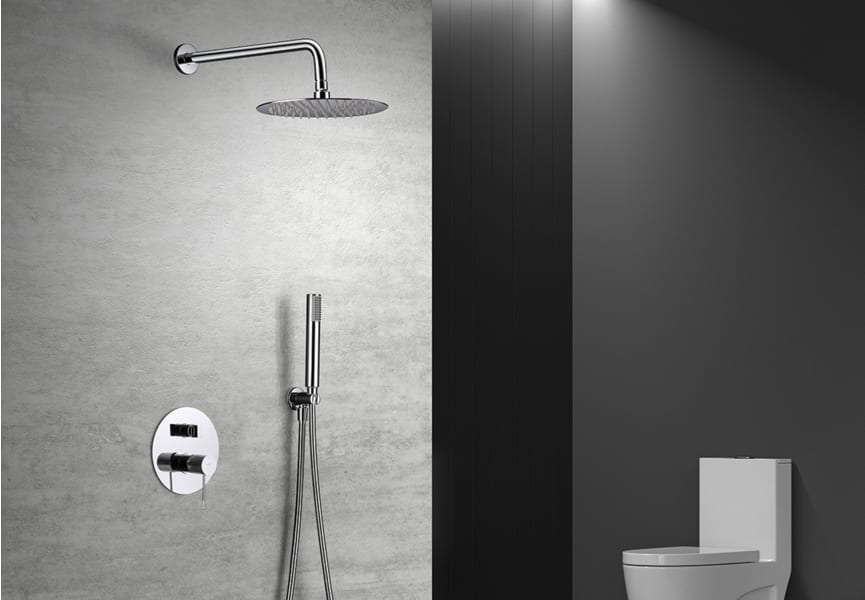 Conjunto de ducha y baño empotrado Line Imex ambiente 18