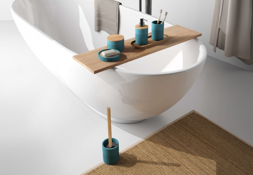 Conjunto de accesorios de baño Thea Gedy ambiente 4