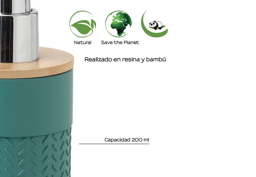 Conjunto de accesorios de baño Thea Gedy detalle 3