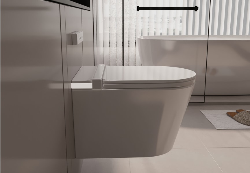 Inodoro japonés inteligente Ianna Se Nashi detalle 2