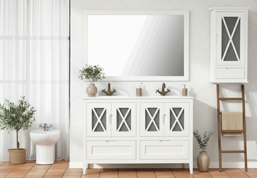 Conjunto mueble de baño Kai Bruntec principal 1