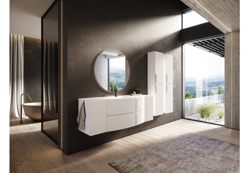 Mueble auxiliar de baño WAVE