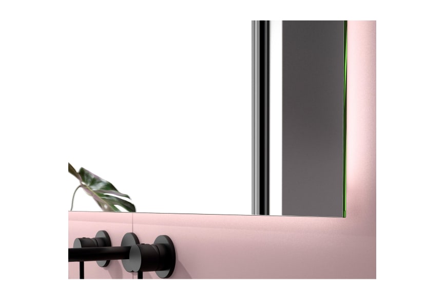 Espejo de baño con luz LED Madeira de Eurobath detalle 2