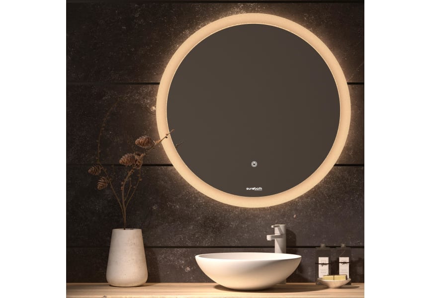 Espejo de baño con luz LED Capri Eurobath principal 0