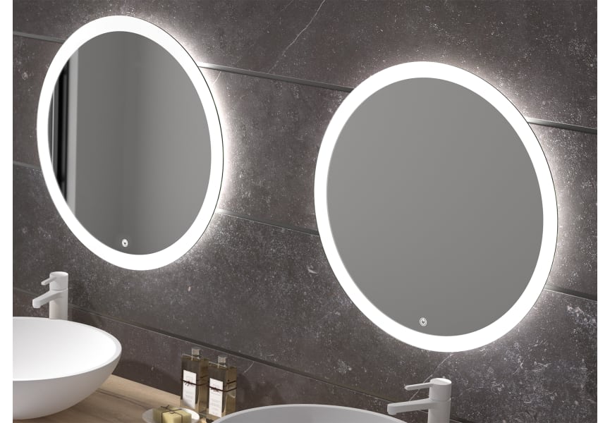 Espejo de baño con luz LED Capri Eurobath principal 1