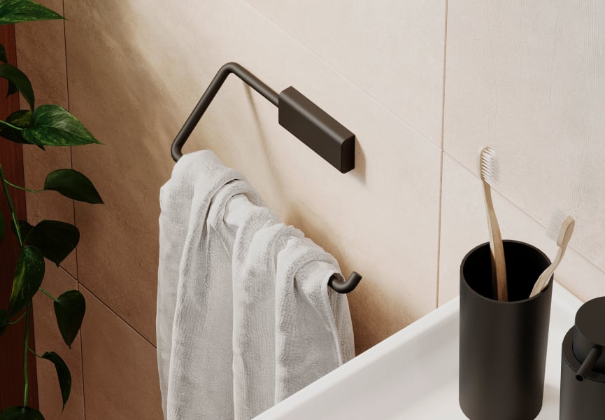 Toallero de baño Next de Cosmic ambiente 3