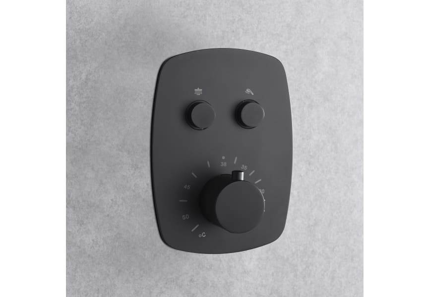 Conjunto de ducha empotrado Hidra Imex detalle 3