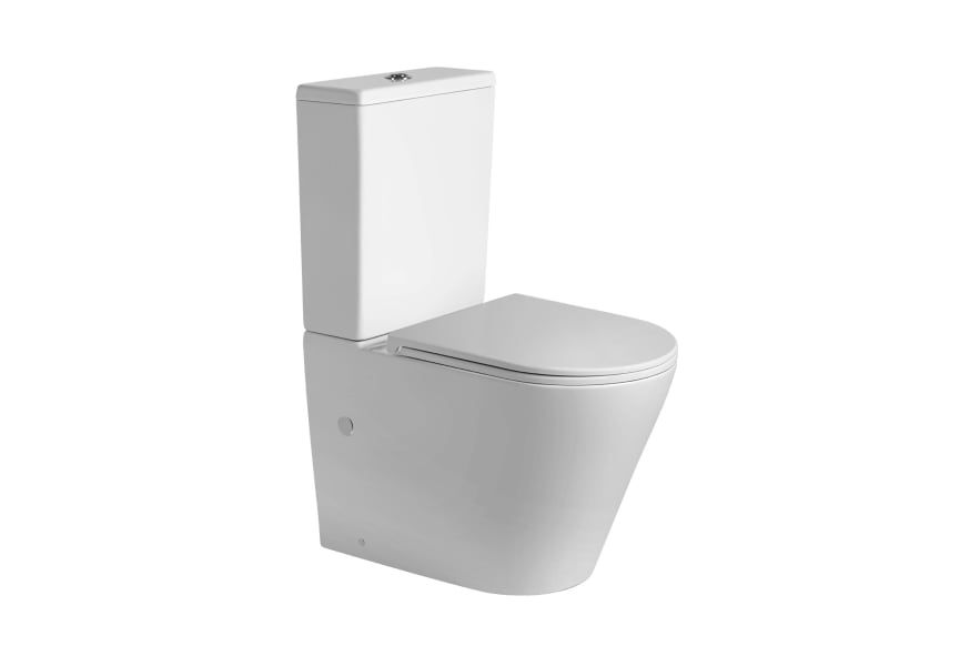 Pack inodoro mate + cisterna + bidé Lisboa Bruntec detalle 1
