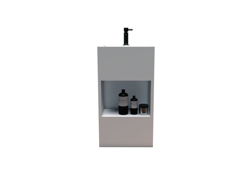 Lavabo de pie Sojo Art and Bath detalle 3